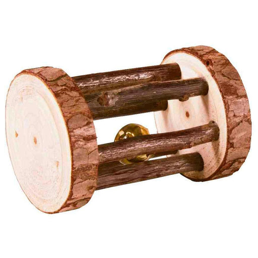 ROLO EM MADEIRA NATURAL COM GUIZO - PETTER