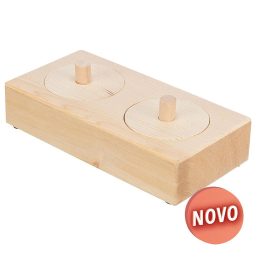 "SNACK BOX" EM MADEIRA PARA ROEDORES - PETTER