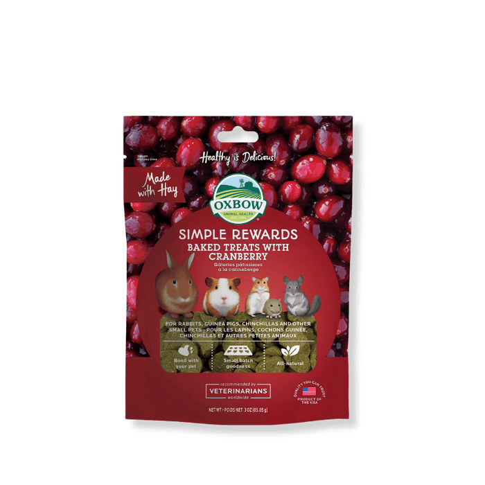 Oxbow Simple Rewards Baked Treats