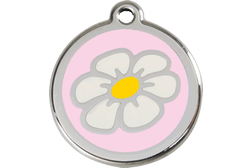 Placas / medalhas de Identificação - ENAMEL rosa claro - PETTER