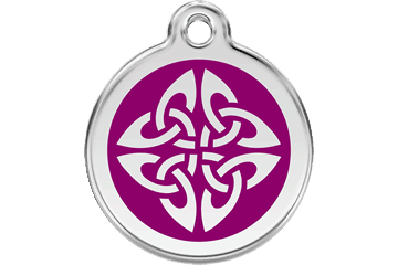 Placas / medalhas de Identificação - ENAMEL Roxo - PETTER