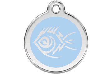 Placas / medalhas de Identificação - ENAMEL Azul claro - PETTER