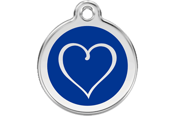 Placas / medalhas de Identificação - ENAMEL Azul - PETTER