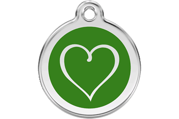 Placas / medalhas de Identificação - ENAMEL Verde - PETTER