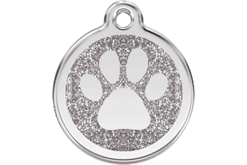 Placas / medalhas de Identificação - ENAMEL c/ glitter - PETTER