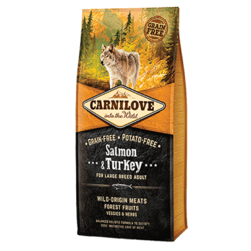 CARNILOVE SALMON & TURKEY ADULT LARGE DOG 12 KG - PETTER