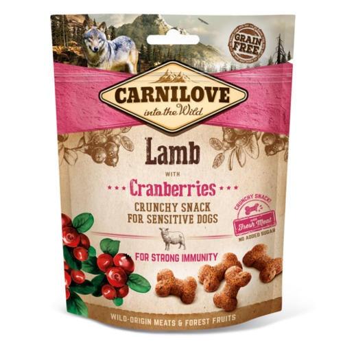 Carnilove Dog Crunchy Snack Lamb & Cranberries para cães - PETTER