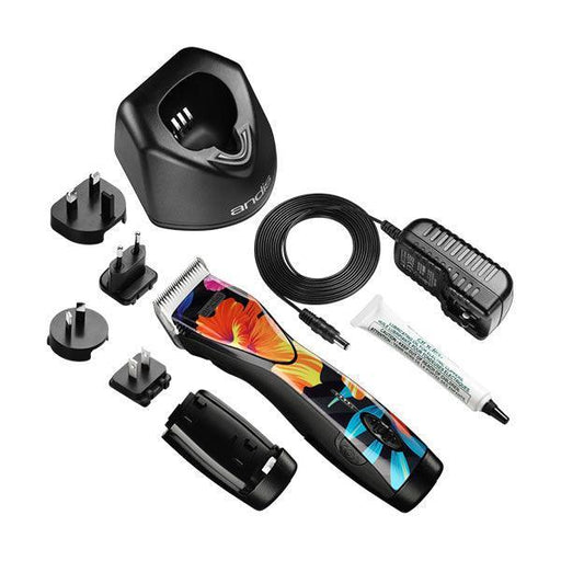 MÁQUINA TOSQUIA ANDIS SEM FIOS 5 VEL. - DBLC-2 PULSE ZR II - FLORA - PETTER