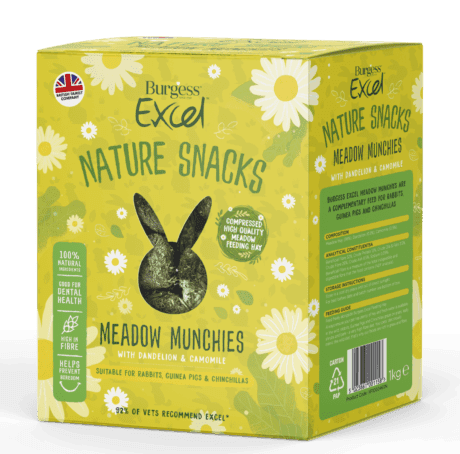 Burgess excel Meadow munchies 1kg - PETTER