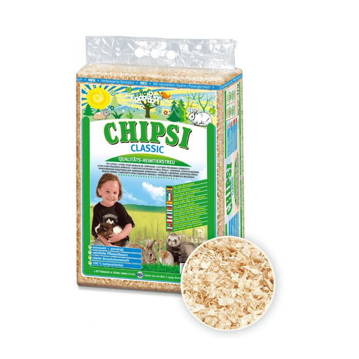 Chipsi aparas de madeira (maçã ou morango) 15L - PETTER