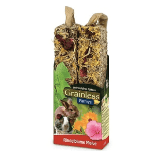 Jrfarm Grainless Farmys Calendula-Hollyhock duo stick - PETTER