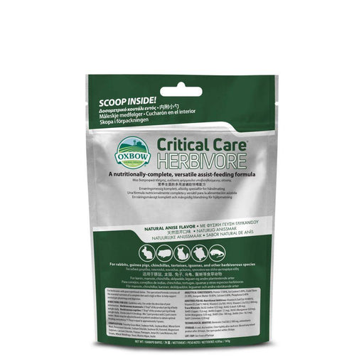 Oxbow Critical Care® Herbivorous Intensive Care - PETTER