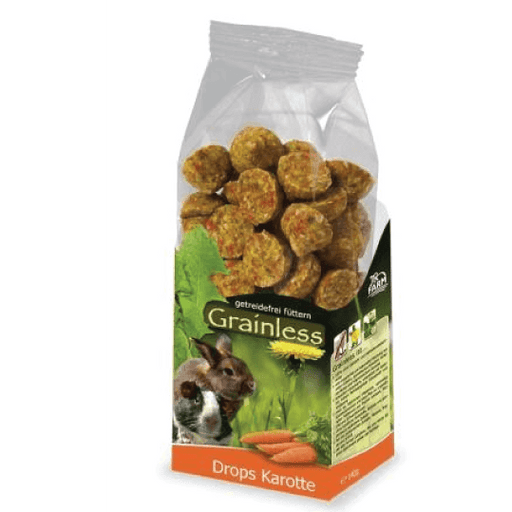 Jrfarm grainless carrot drops 120gr - PETTER