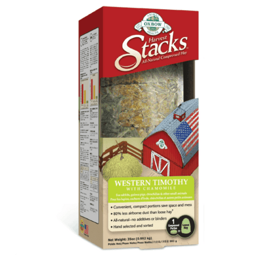Oxbow harvest stacks western timothy with chamomile 992gr - PETTER