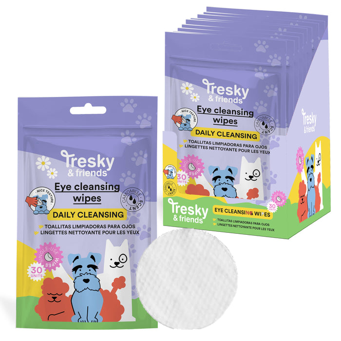 TOALHITAS DE LIMPEZA OCULAR TRESKY & FRIENDS 30u