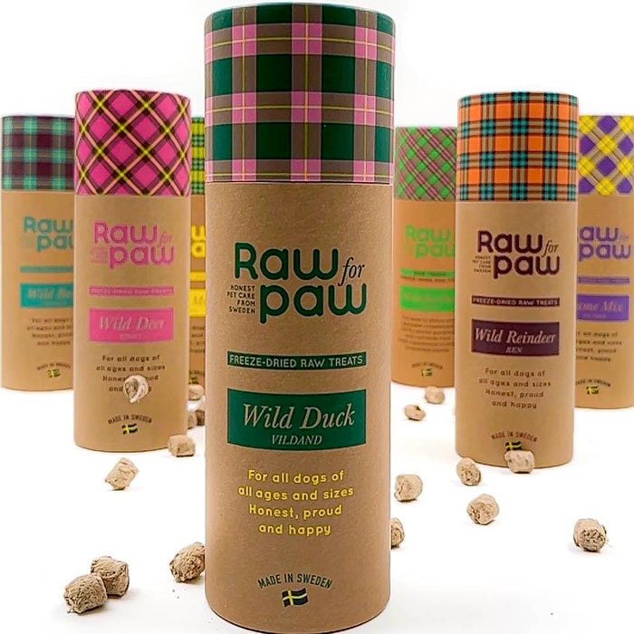 Raw For Paw Tube Snack Liofilizado para cães 45 gr
