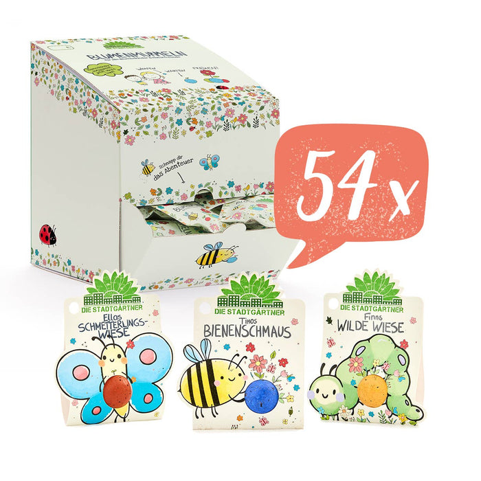 Bolinhas de sementes de flores (uni)