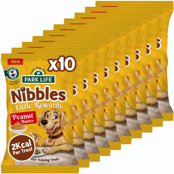 Nibbles Little Rewards Sabor Manteiga de Amendoim 80 g