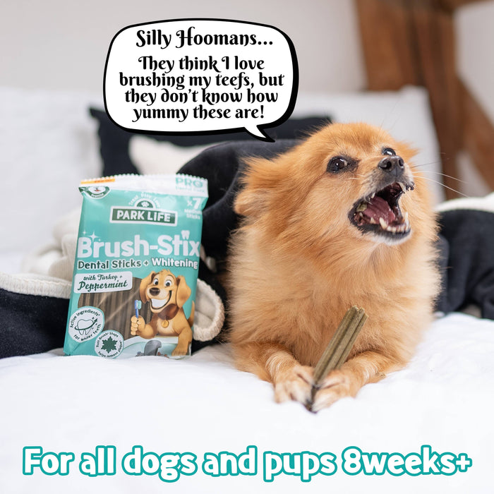 Brush-Stix sabor peru e hortelã-pimenta 180 g (7 unidades médias)