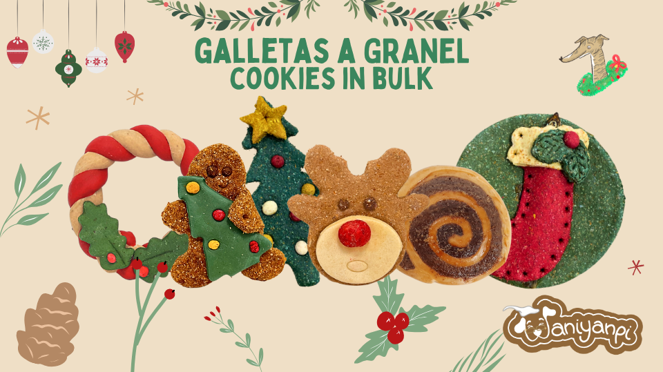 Biscoitos de Natal a Granel para cães