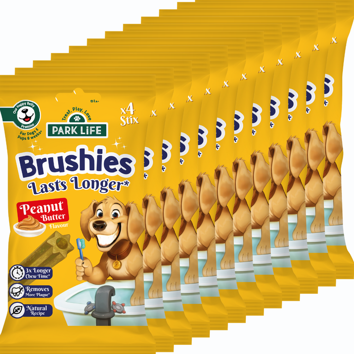 PARK LiFE Brushies sabor manteiga de amendoim 80 g