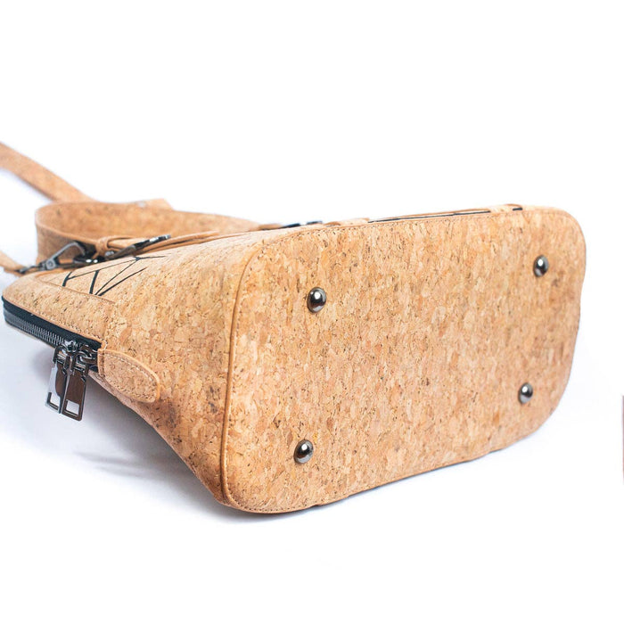 Mala Geométrica em Cortiça para Mulher BAG-2262