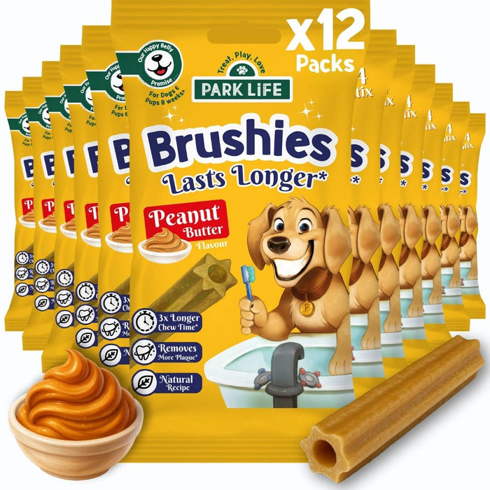 PARK LiFE Brushies sabor manteiga de amendoim 80 g