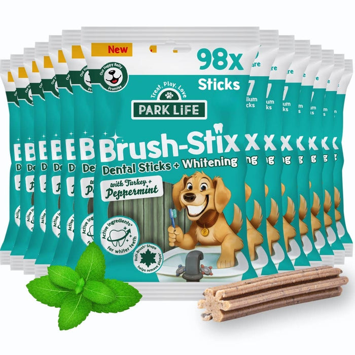 Brush-Stix sabor peru e hortelã-pimenta 180 g (7 unidades médias)