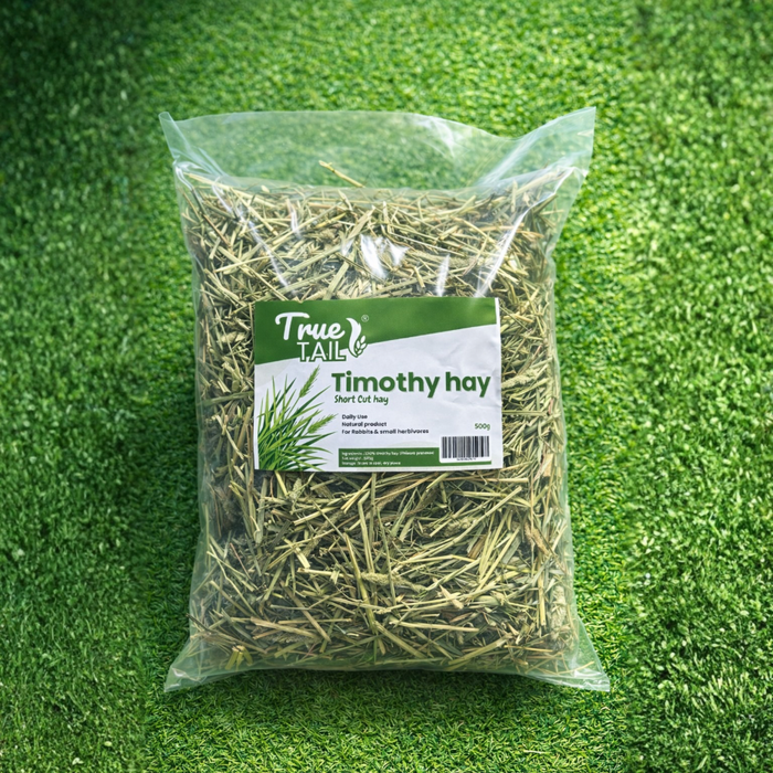 TrueTAIL - Feno Timóteo (short cut hay) 500gr