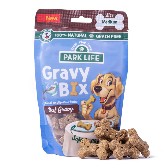 Biscoitos em formato de osso Gravy-Bix com molho de carne 100 g