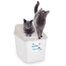 All for Paws Go Fresh No Mess – WC com Entrada Superior para Gatos, Cinzento