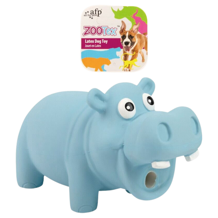 All for Paws Hector the Hippo 16 cm – Brinquedo de Peluche para Cães