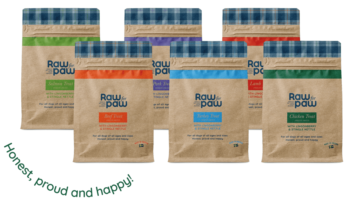 Raw For Paw Snack Liofilizado para cães 50gr