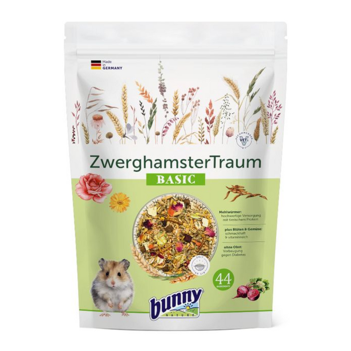 Bunny Sonho Para Hamster Anão Basic – embalagem