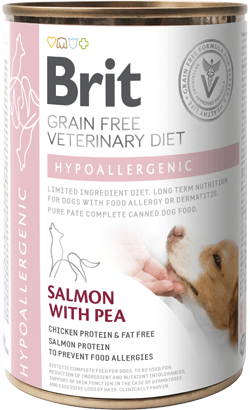 Brit Veterinary Diet Dog 400 gr (+opções)