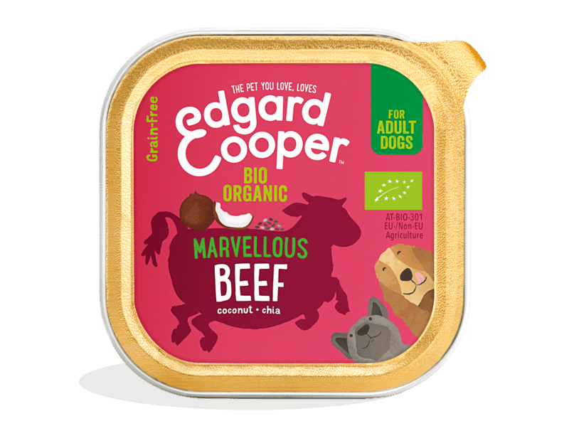 Edgar Cooper Bio Oorganic Wet food For Adult/Puppy Dogs 100 gr (+opções) - PETTER