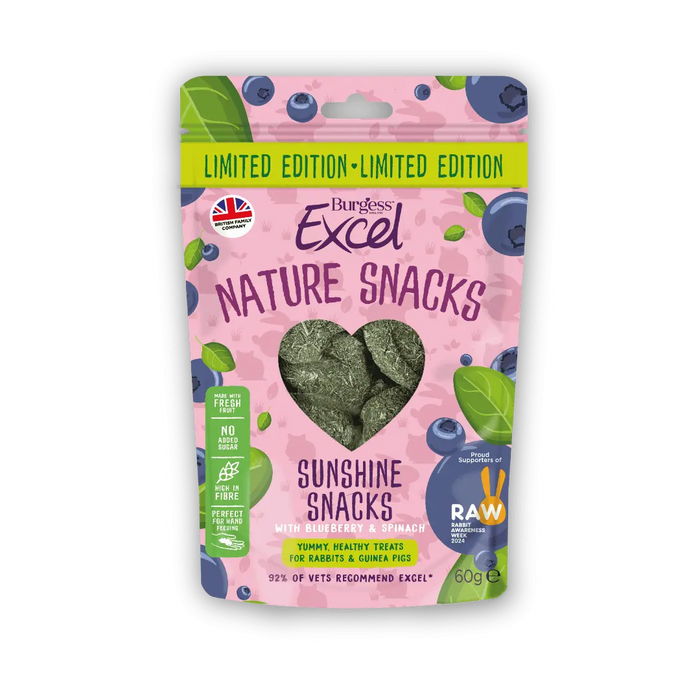 Burgess excel Sunshine Snacks (limited edition) 60gr