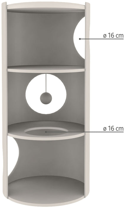 Torre arranhadora Samuel para gatos Trixie 70 cm – imagem 5