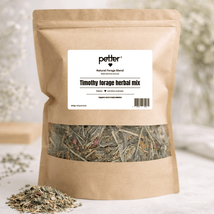 Timothy & Herbal Forage Mix BY PETTER 300gr