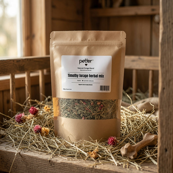 Timothy & Herbal Forage Mix BY PETTER 300gr