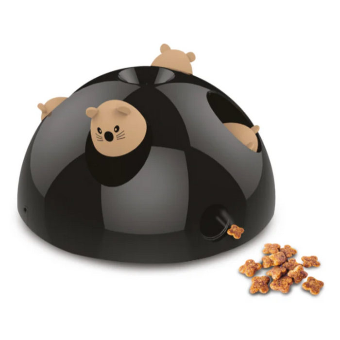 M-Pets Catch the Mouse – Brinquedo Eletrónico Dispensador de Snacks para Gatos