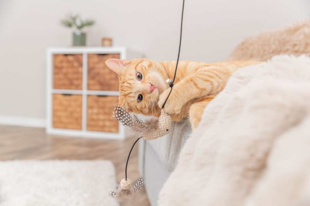 Bastão XXL com peixe para gatos Trixie 65 cm – imagem 3