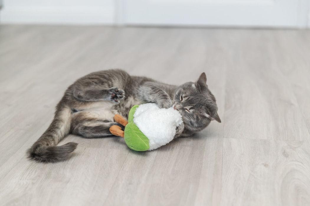 Couve-flor XXL com catnip dos EUA para gatos Trixie 18 cm – imagem 4
