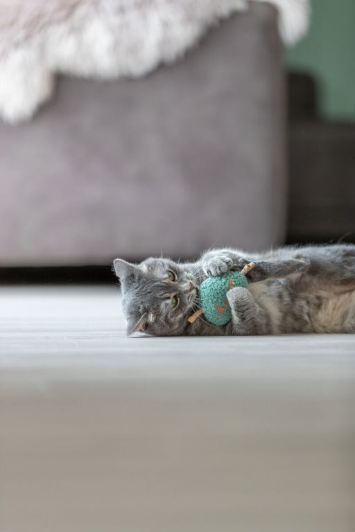 Coração de peluche com matatabi para gatos Trixie 12 cm – imagem 2