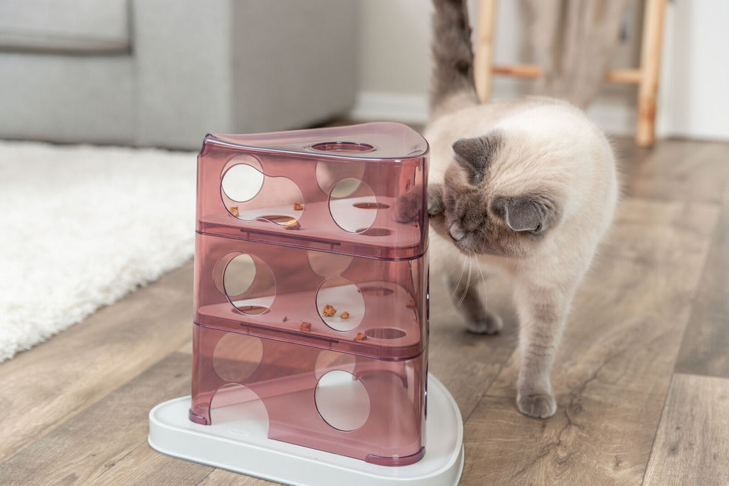 Jogo de estratégia Cheese Tower para gatos Trixie ø 32 × 32 cm – imagem 3