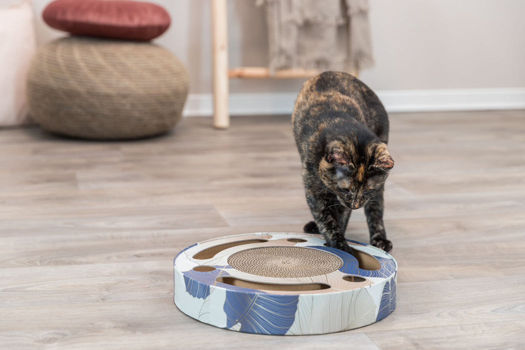 Tambor arranhador em cartão para gatos Trixie ø 33 × 5,5 cm – imagem 3