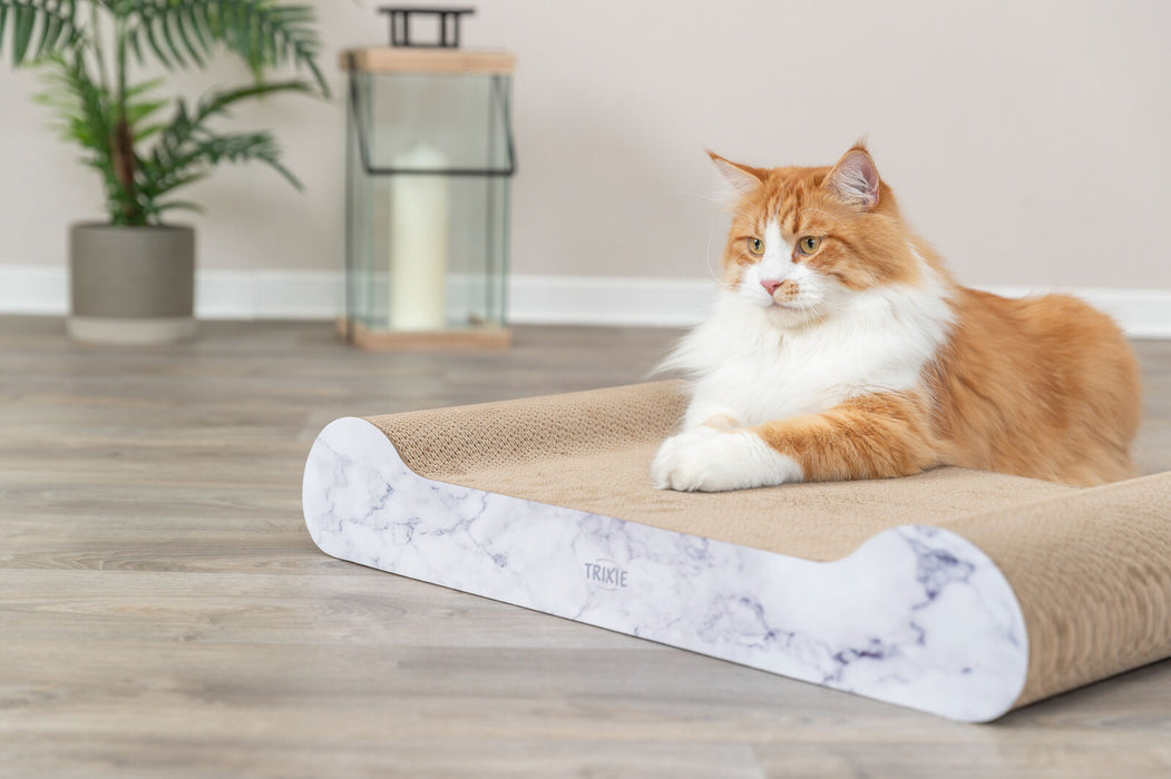 Arranhador em cartão XXL para gatos Trixie 64 × 11 × 37 cm – imagem 3