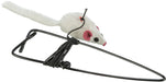 Rato com elástico para pendurar na porta para gatos Trixie 8 cm/190 cm