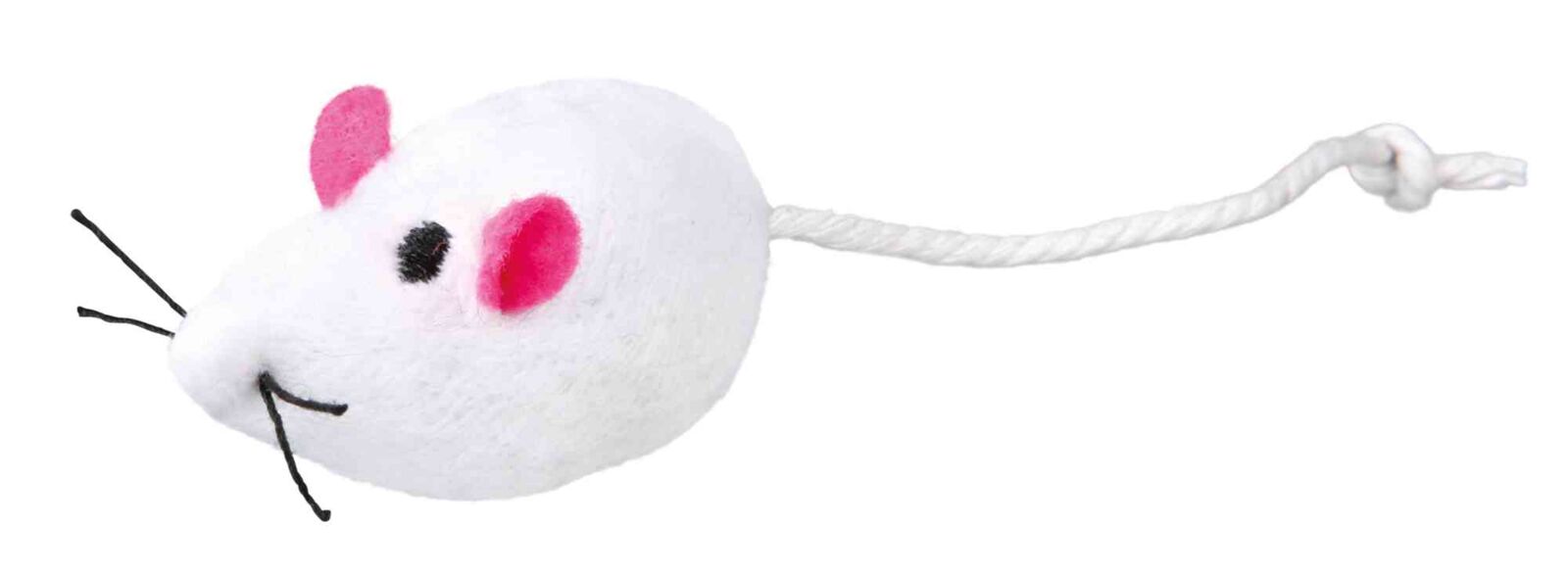Ratinhos de peluche com guizo e catnip para gatos Trixie 5 cm – imagem 2