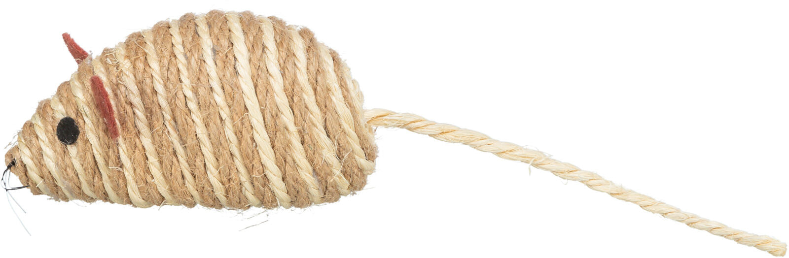 Rato XXL em sisal com catnip para gatos Trixie 10 cm – imagem 4